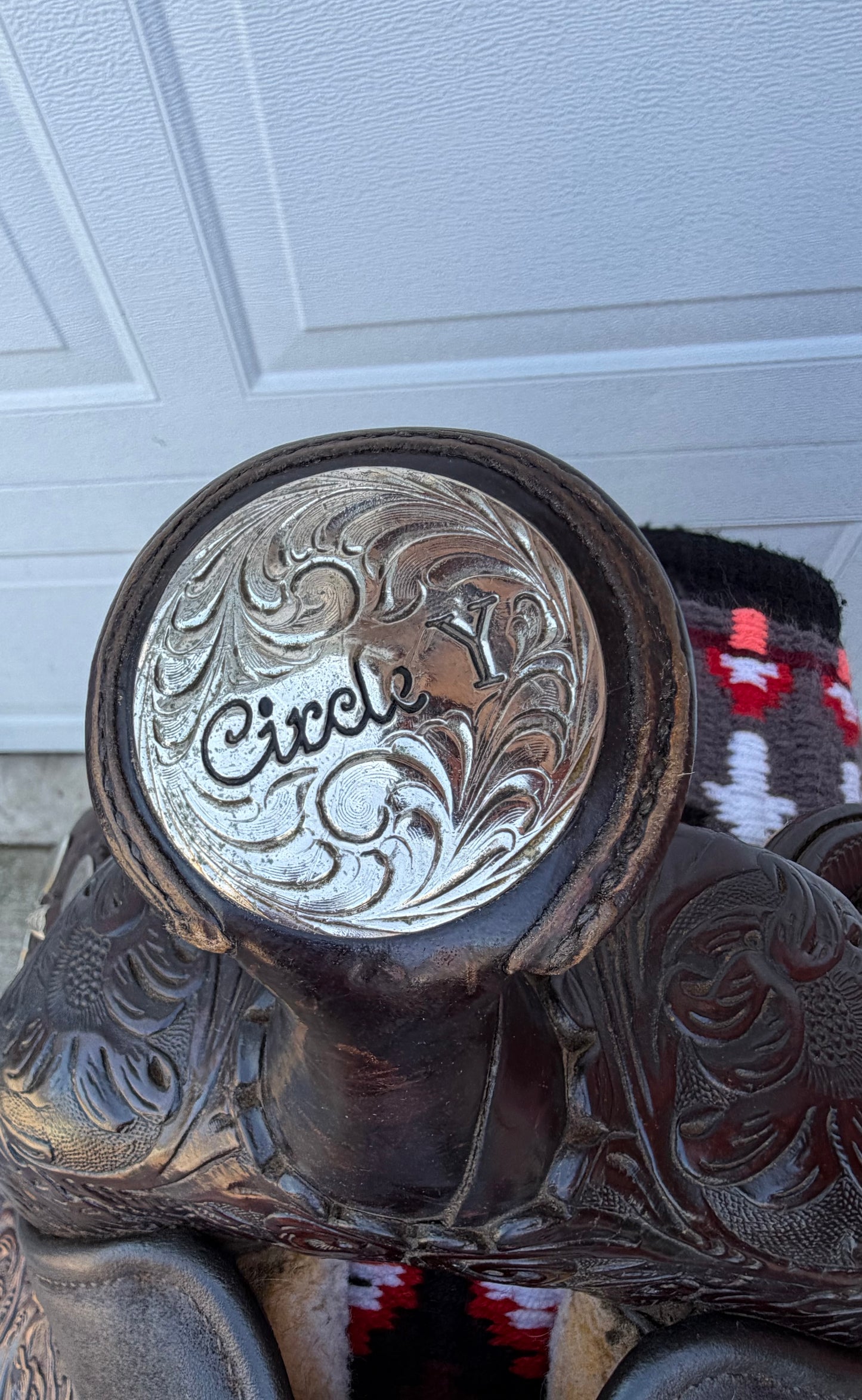 Circle Y Equitation Show Saddle|15.5” Seat|Model 2190