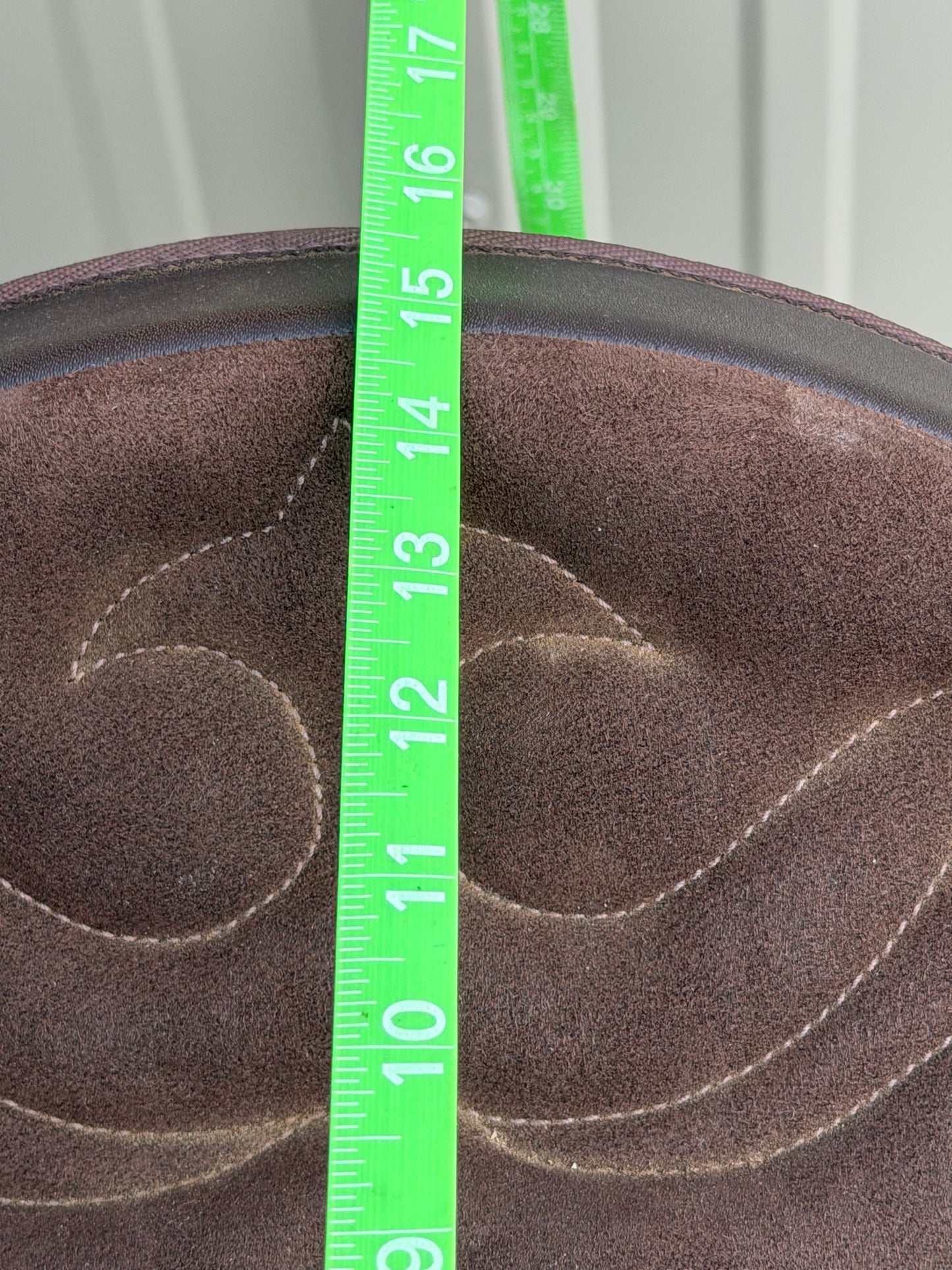 Used Wintec Western Saddle – 15” Seat – Brown Synthetic