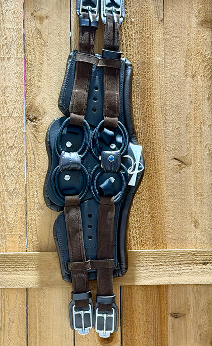 Used Stübben Equi-Soft Leather Girth Elastic Ring System