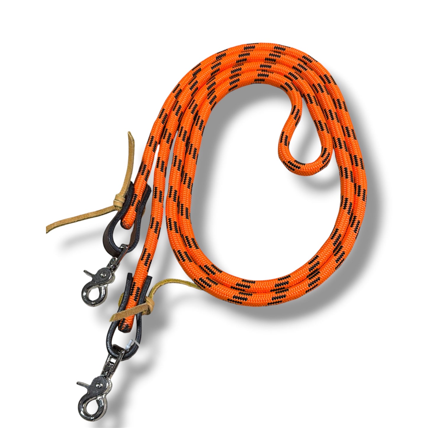 SCR TackRoping Reins with Snaps 7-7.5’