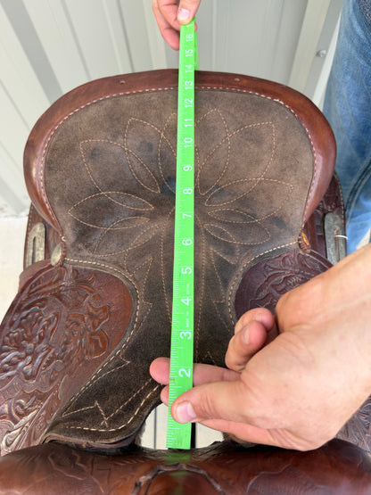 Used Royal King Youth Western Saddle – 13” Seat – Approx. 7” Gullet