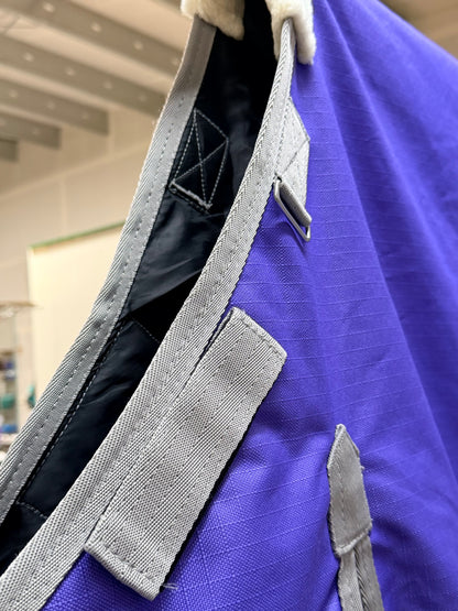 75” Turnout Sheet – Lavender Purple & Grey – 0g Fill