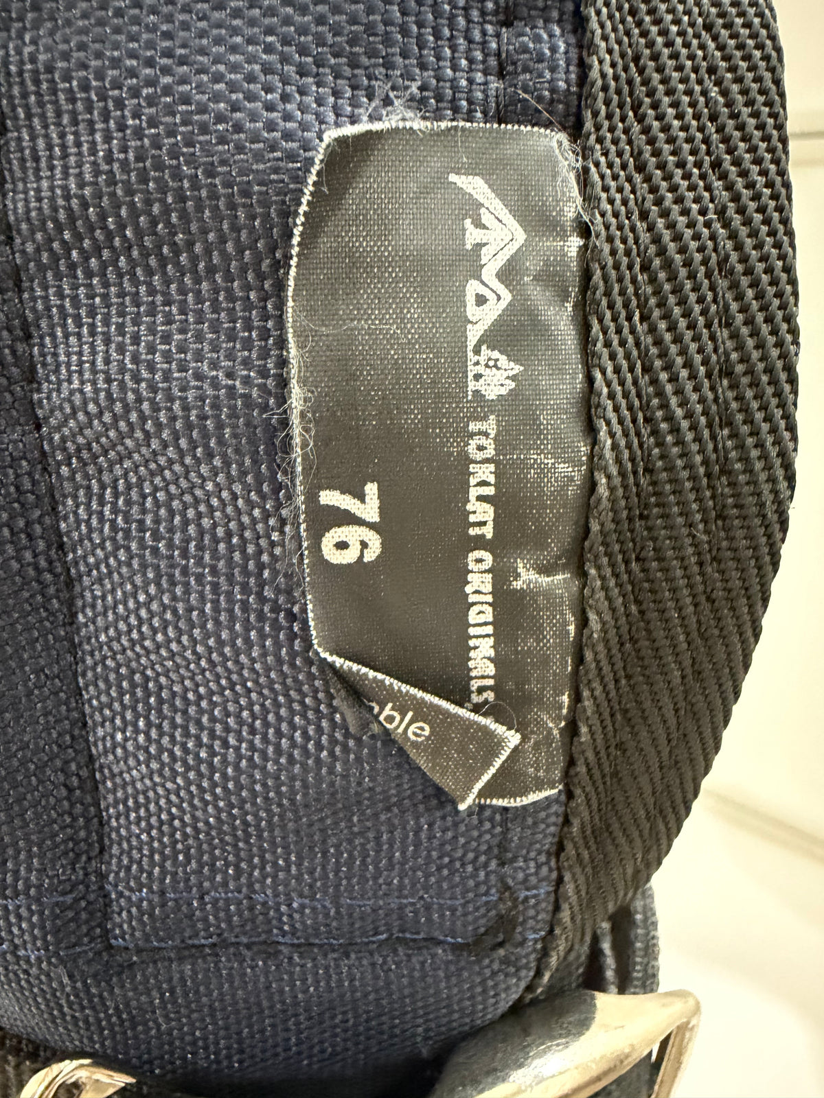 Used Toklat Timberline II Turnout Blanket – 76” – Navy Blue