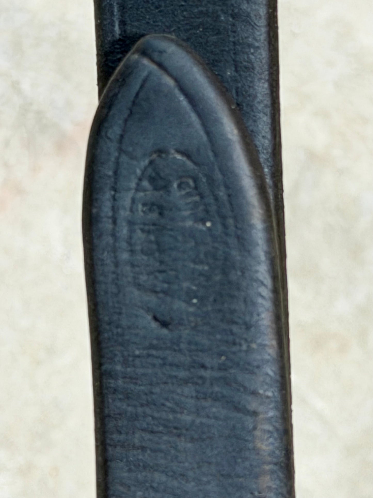 Used Crosby Black / Dark Brown Leather Cavesson Replacement