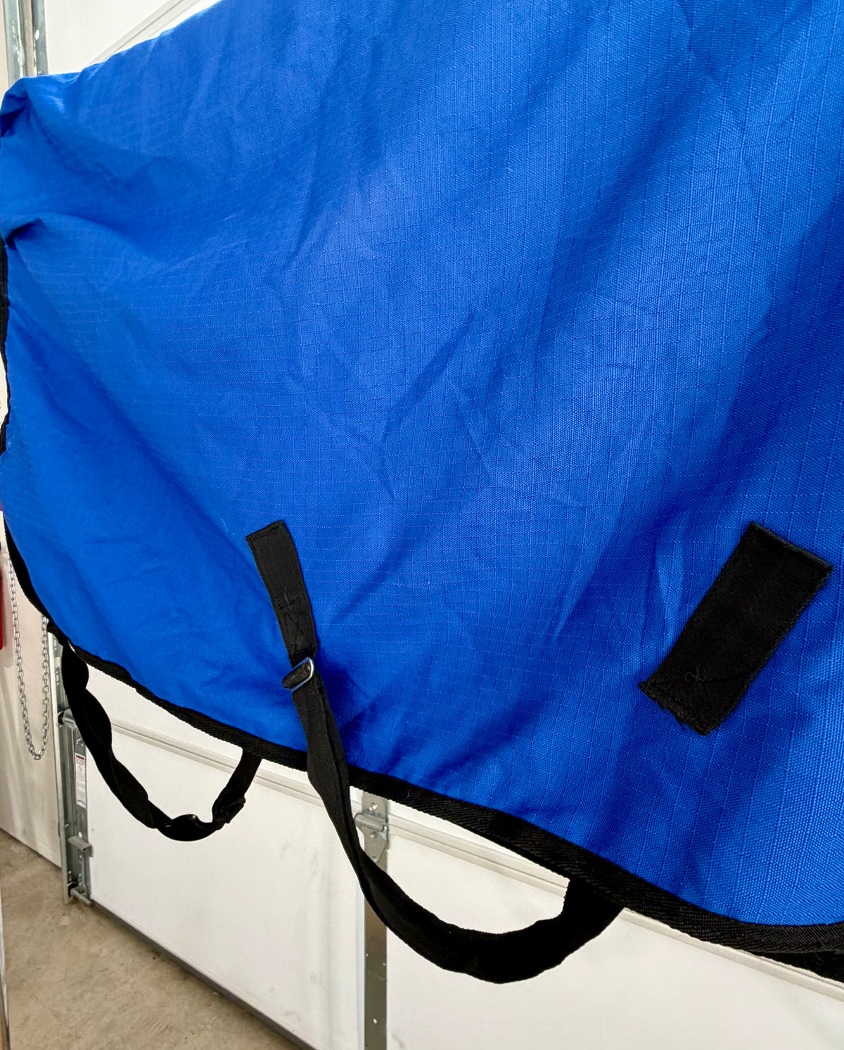 Used Schneiders Dura-Tech Turnout Sheet – 60” – Royal Blues