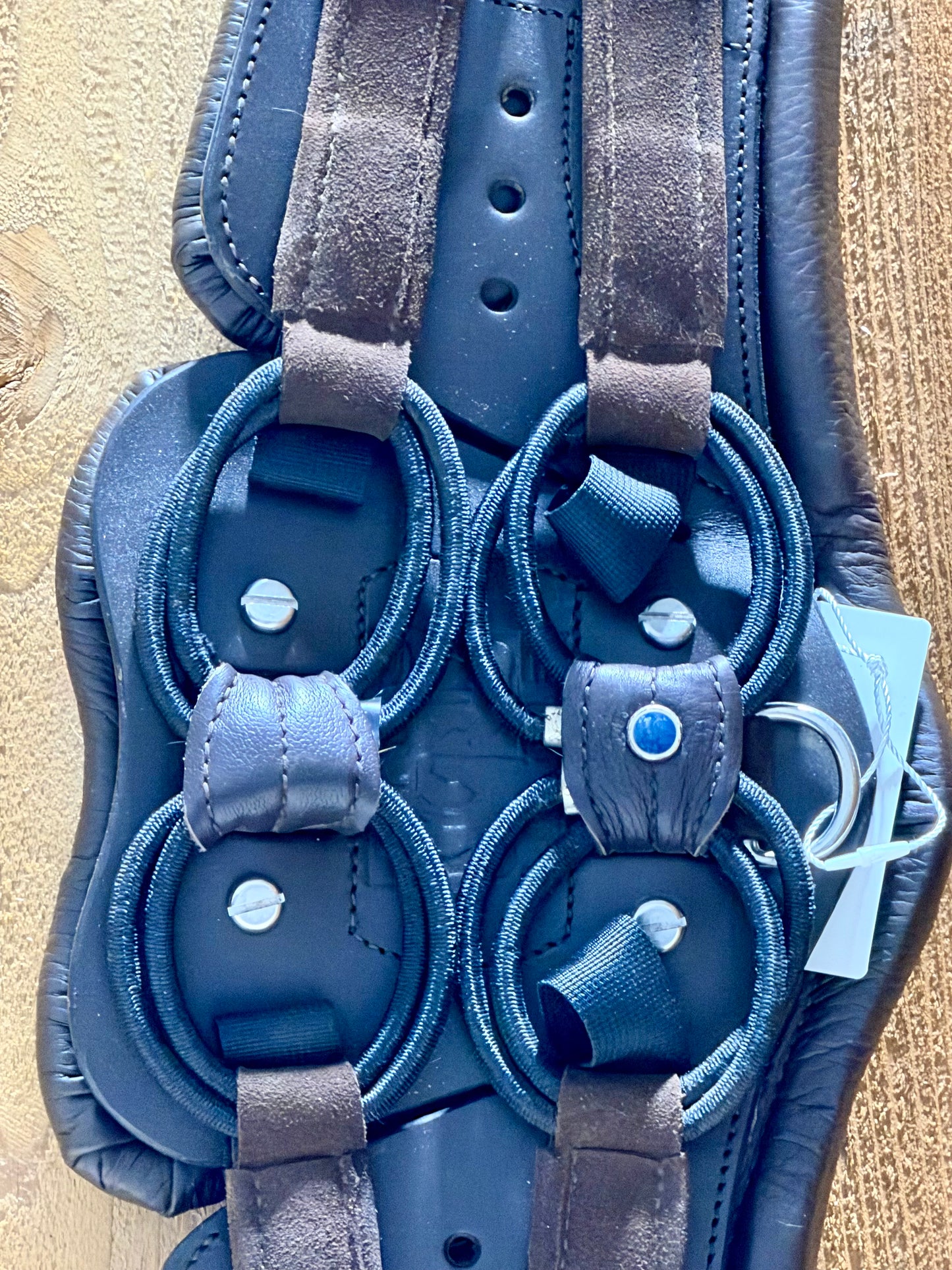 Used Stübben Equi-Soft Leather Girth Elastic Ring System