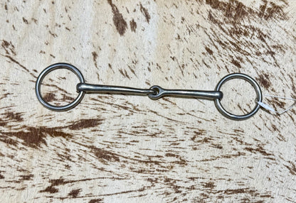 Stainless Steel Bradoon Bit • 5” • Lightly Used