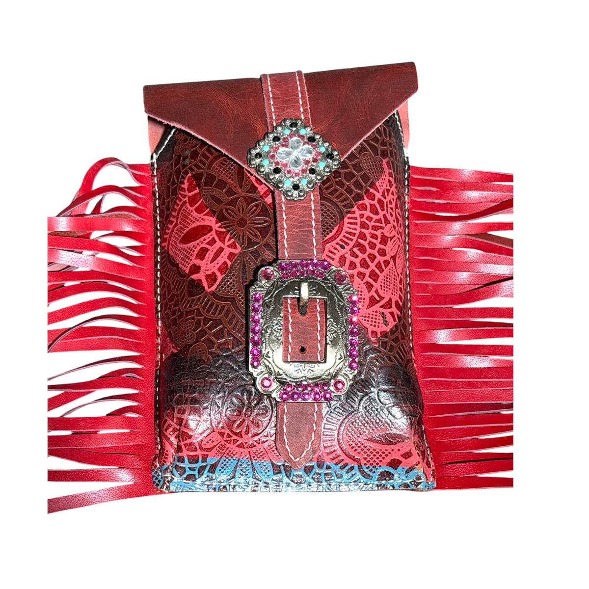 Rear Cinch Bag (embossed)