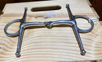 Used Single Joint Full Cheek Snaffle Bit – 5” Mouth