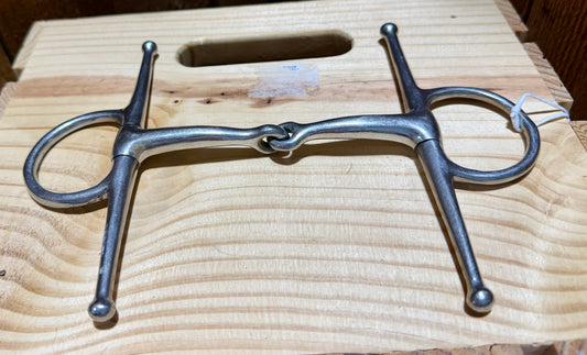 Used Single Joint Full Cheek Snaffle Bit – 5” Mouth