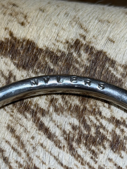 Used Myler English Dee with Hooks & Mullen Triple Barrel • 5.5”