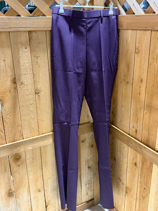 Brand New Hobby Horse Dark Purple Show Pants • 24” Waist