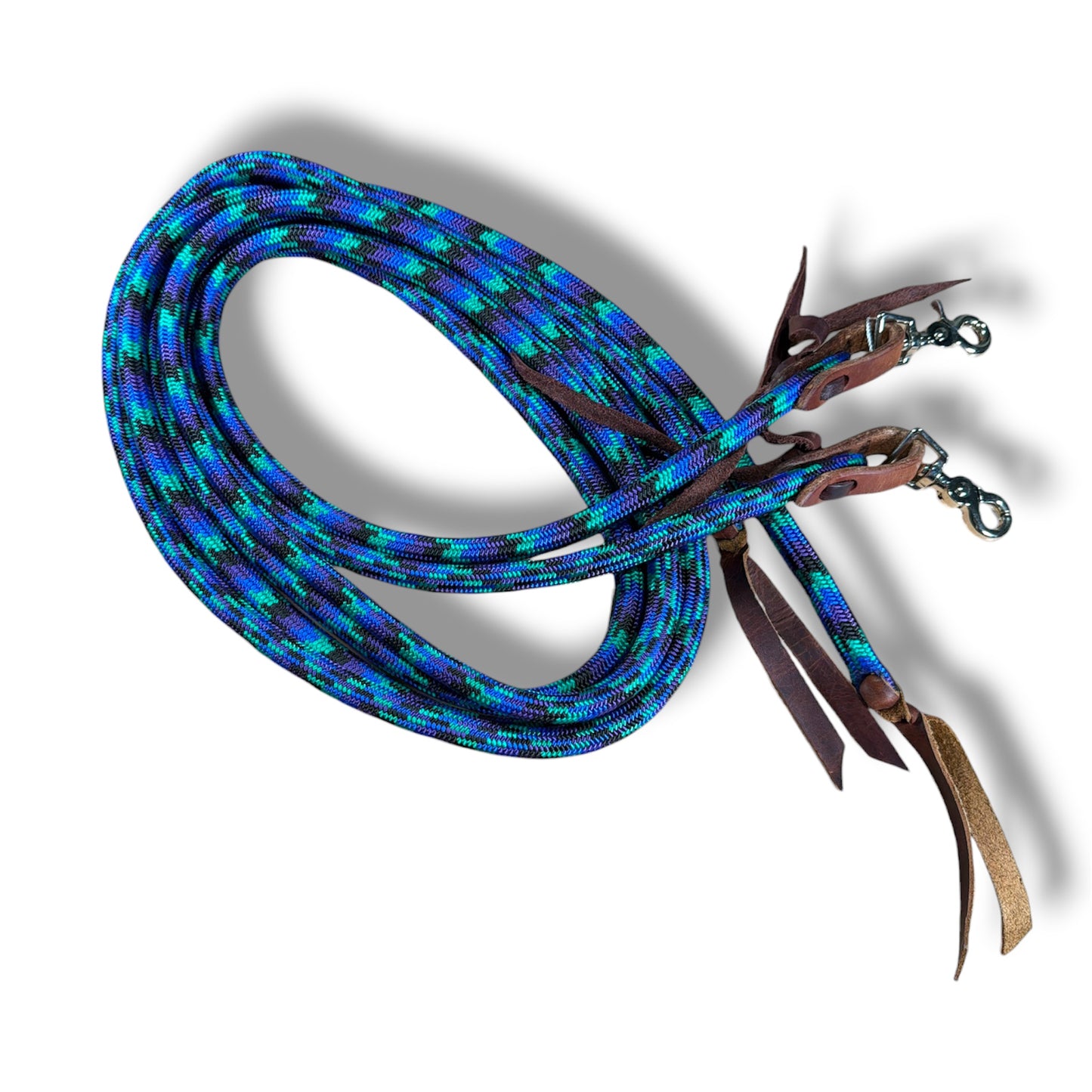 SCR Tack 7’ Split Reins with Snaps