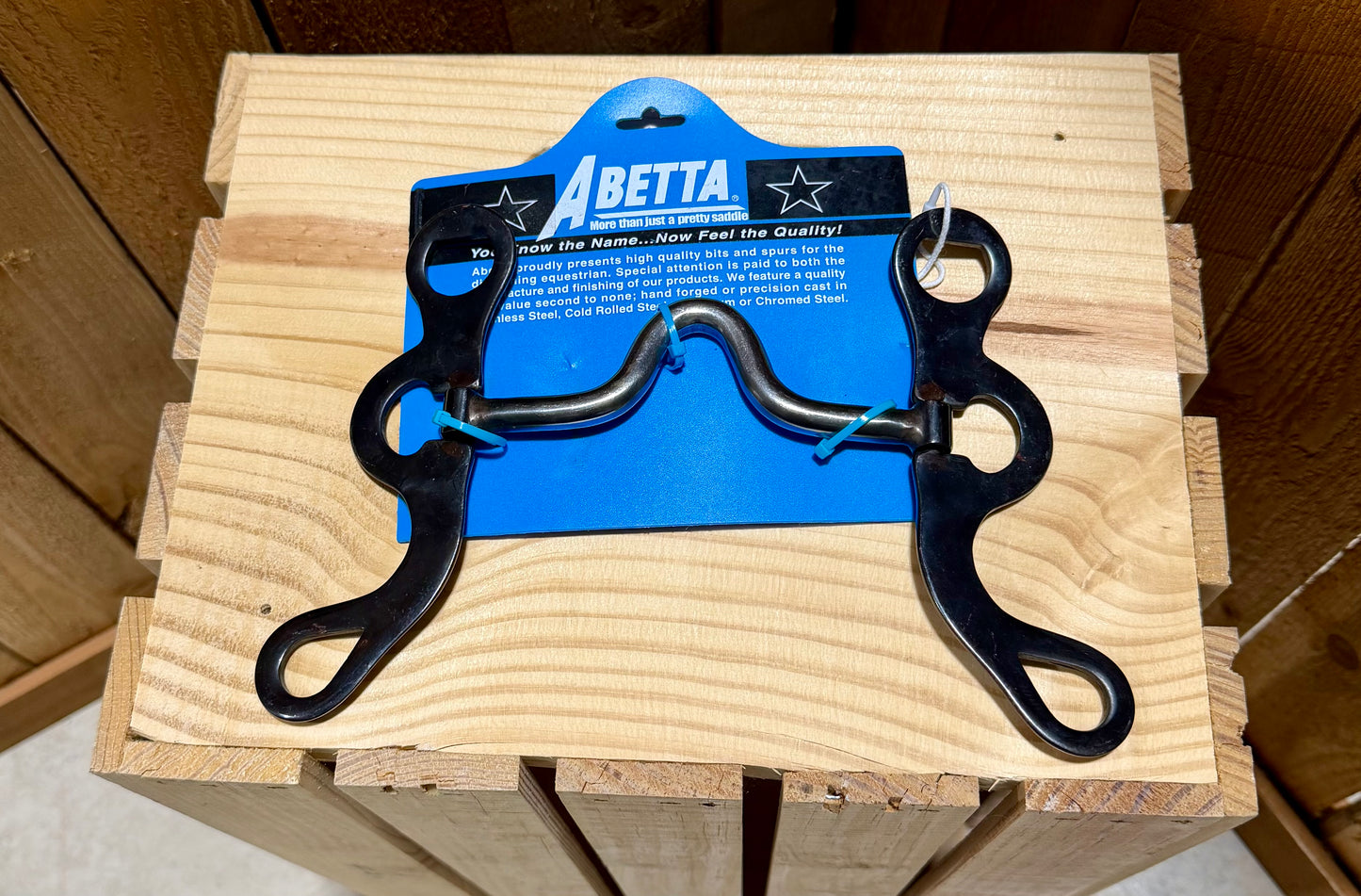 NIP Abetta High Port Western Curb Bit | 5”
