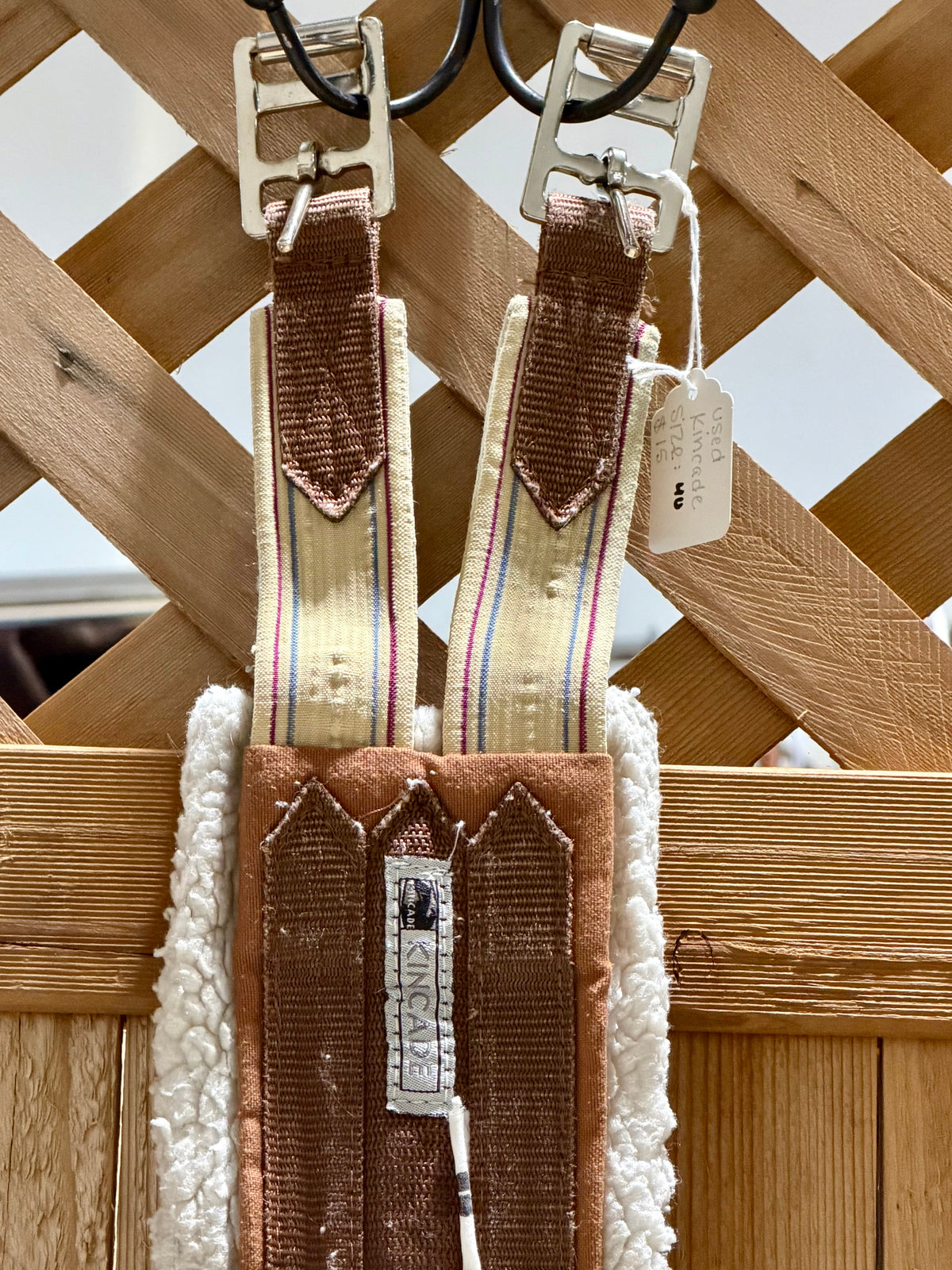 Used Kincade Nylon & Fleece English Girth – 40”