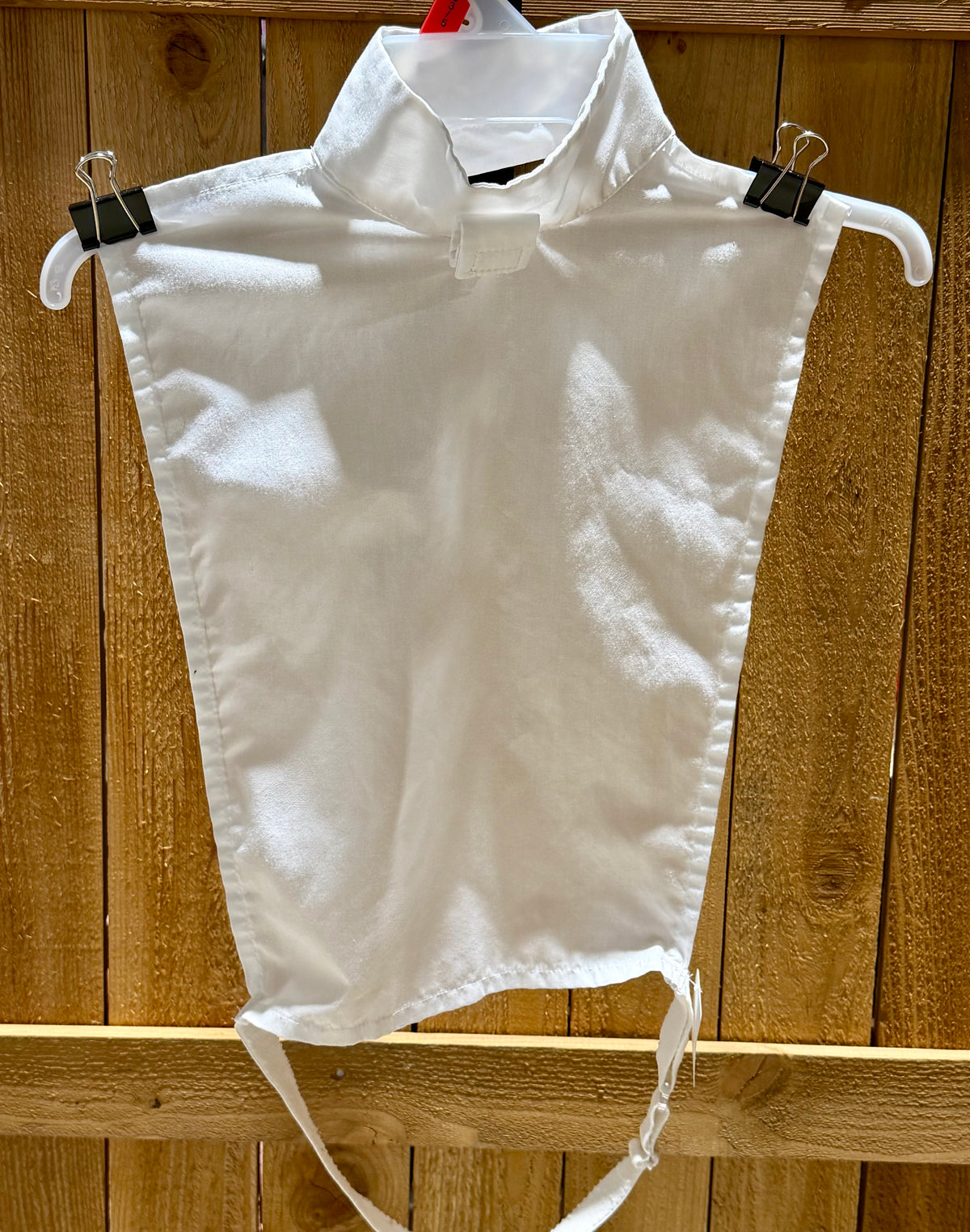 White English Show Dickie • High Collar • One Size Fits Most