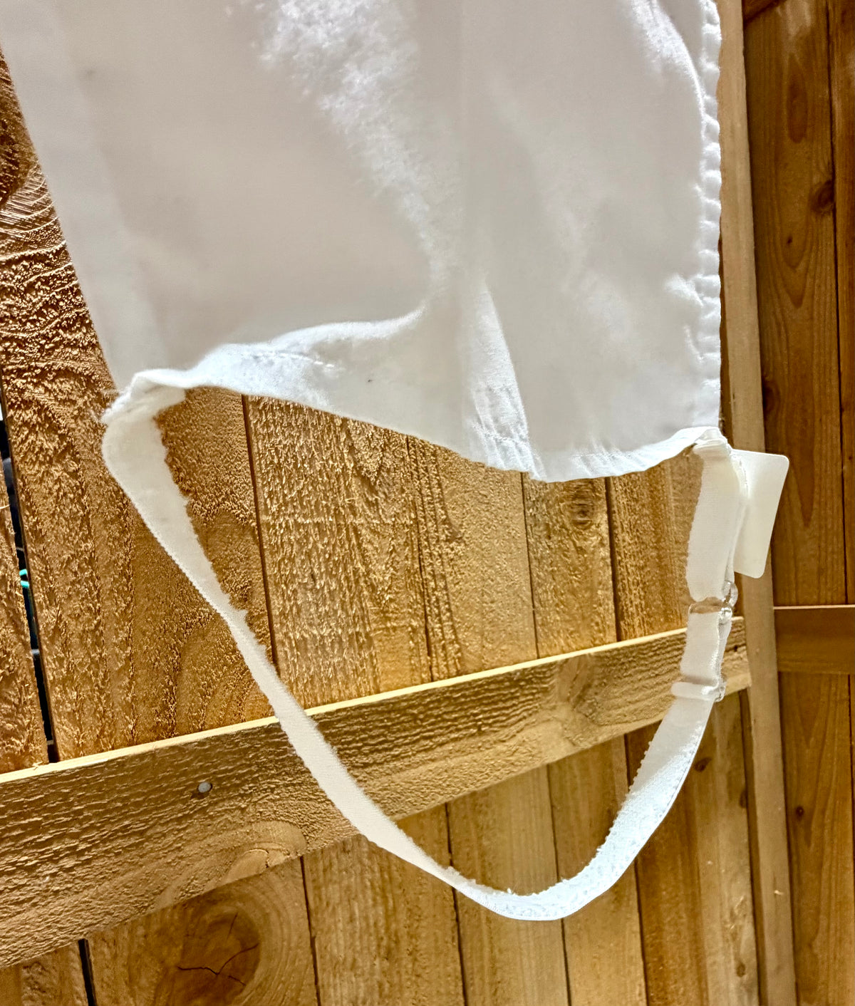 White English Show Dickie • High Collar • One Size Fits Most