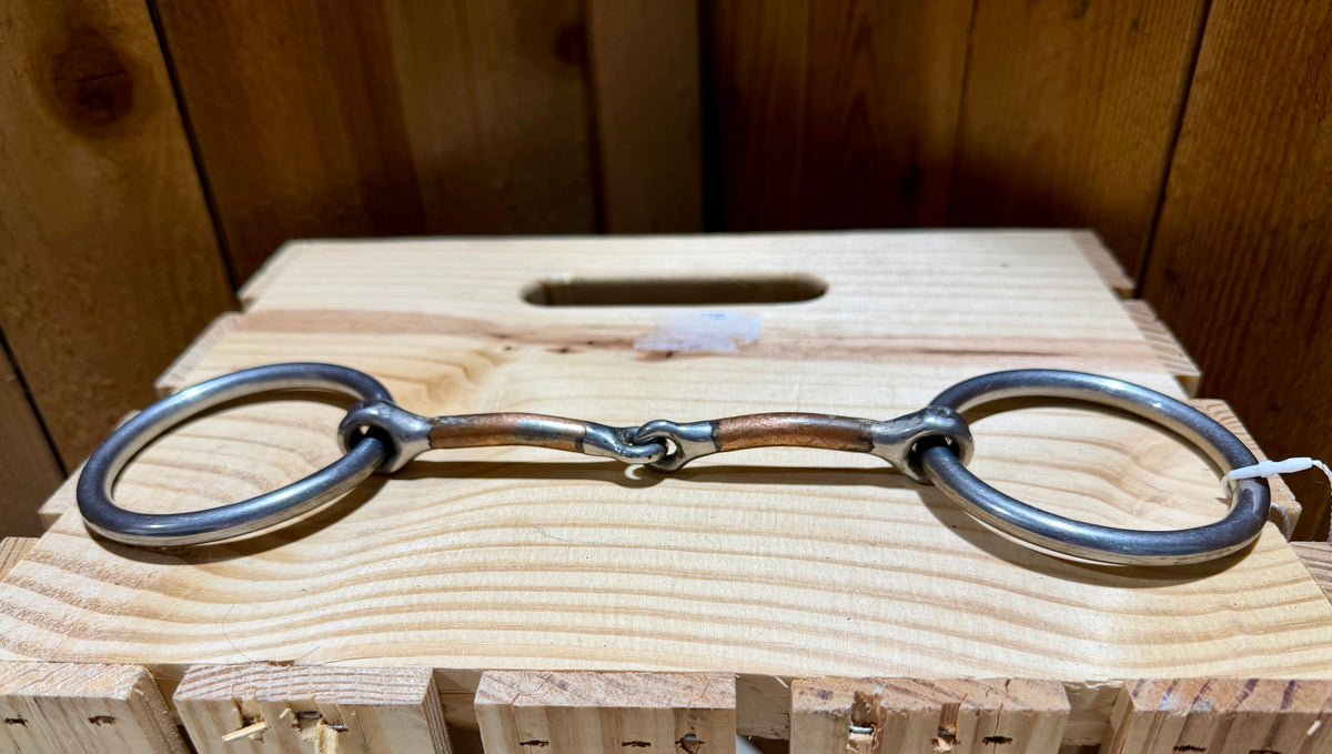 Used Reinsman #123 Traditional Heavy Loose Ring Snaffle • 5.25”