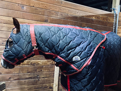 USED SmartPak Quilted Stable Hood – Size Medium