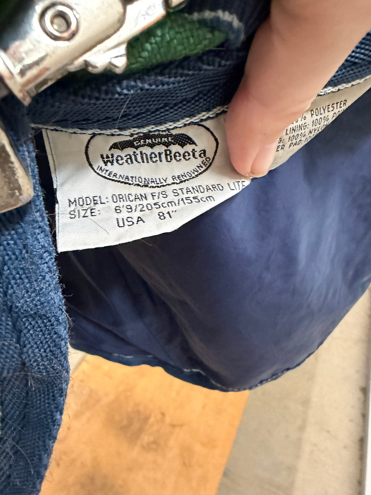 Used WeatherBeeta Freestyle Orican Turnout Sheet – 81”
