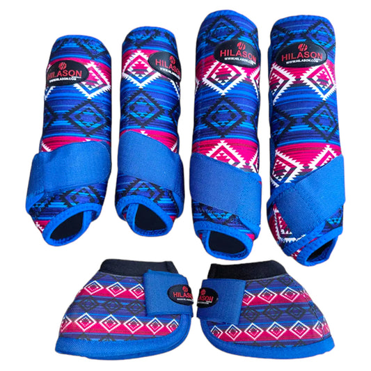 Tucson Sunset 4 Pack Sport Boots with Bell Boots