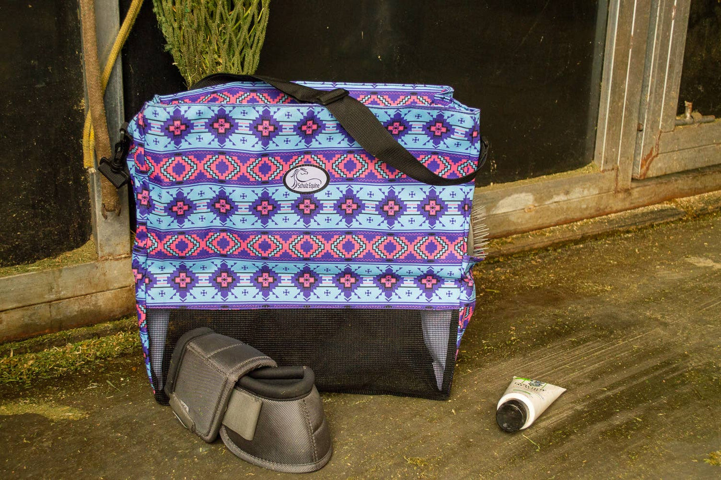 Everything Equine Tote Aztec Bubblegum