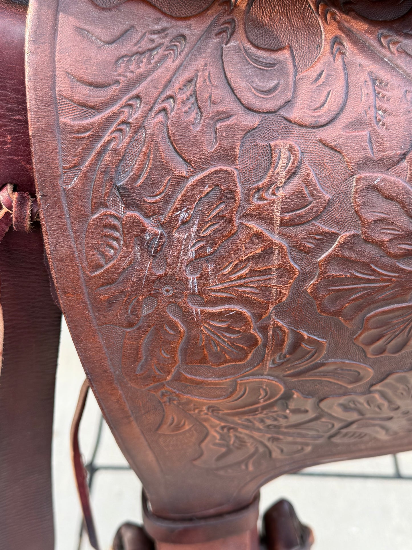 Used Royal King Youth Western Saddle – 13” Seat – Approx. 7” Gullet