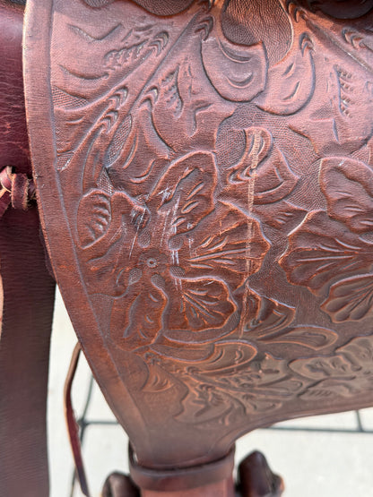 Used Royal King Youth Western Saddle – 13” Seat – Approx. 7” Gullet