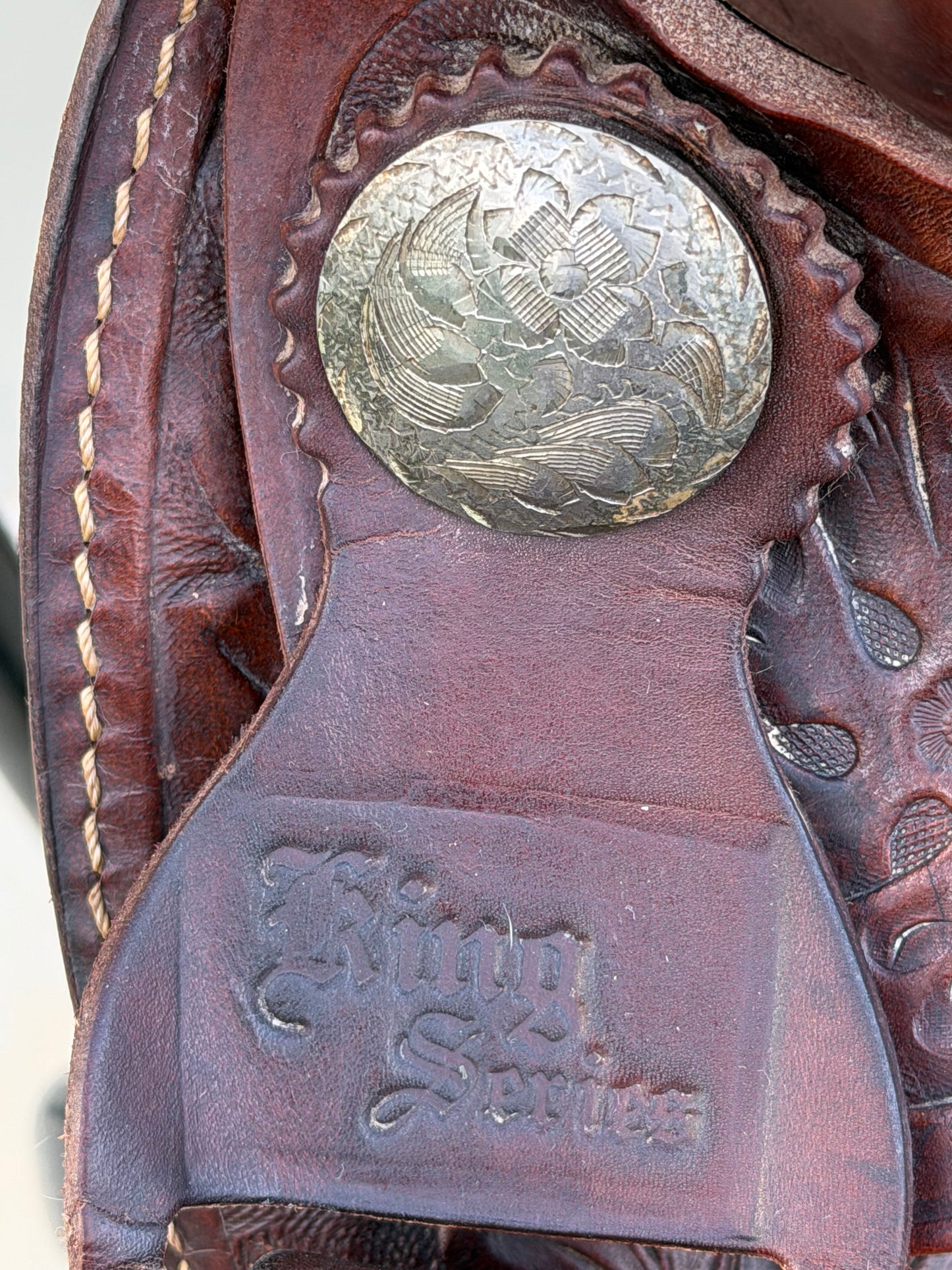 Used Royal King Youth Western Saddle – 13” Seat – Approx. 7” Gullet