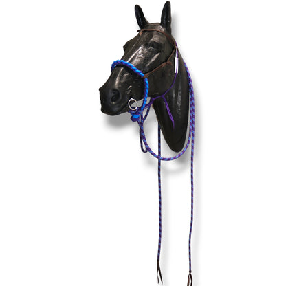 SCR Braided Loping Hackamore Set