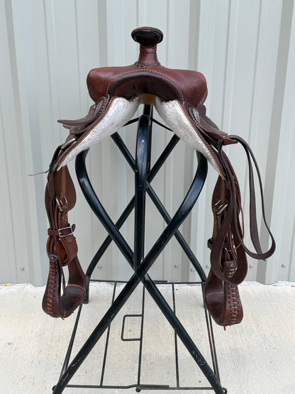 Used Royal King Youth Western Saddle – 13” Seat – Approx. 7” Gullet
