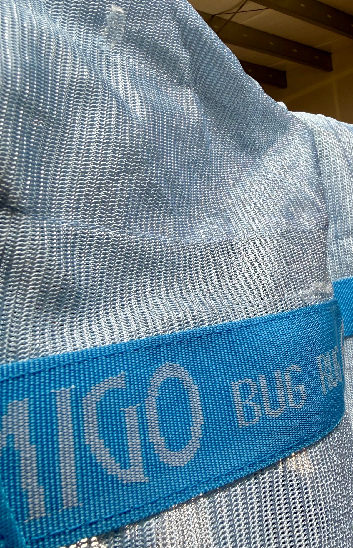 Used Rambo by Horseware Ireland Mesh Bug Neck Cover – Large
