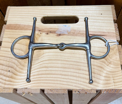Used Single Joint Full Cheek Snaffle Bit – 5” Mouth