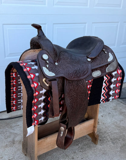 Circle Y Equitation Show Saddle|15.5” Seat|Model 2190
