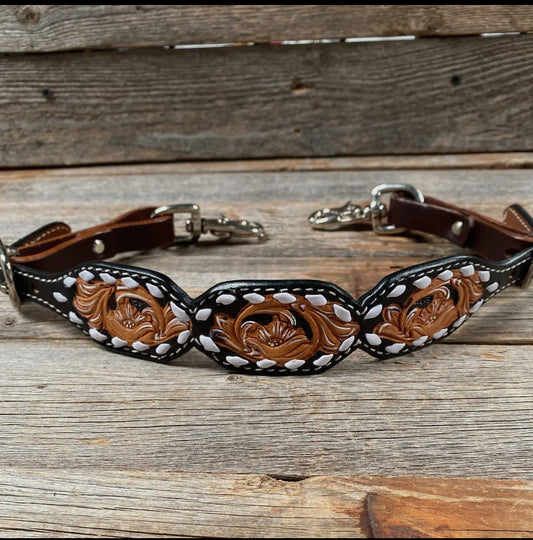 Backstitch Leather Wither Strap