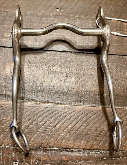 Used Low Port Curb Bit – S-Shank, 5" Mouth, 9" Shank