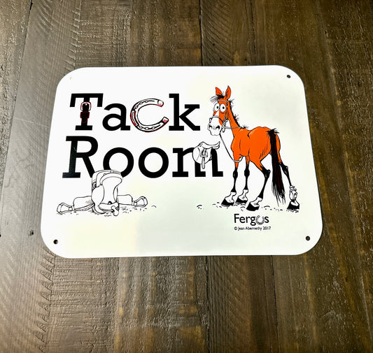 Fergus “Tack Room” Sign