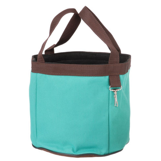 Horse Grooming Caddy teal and brown