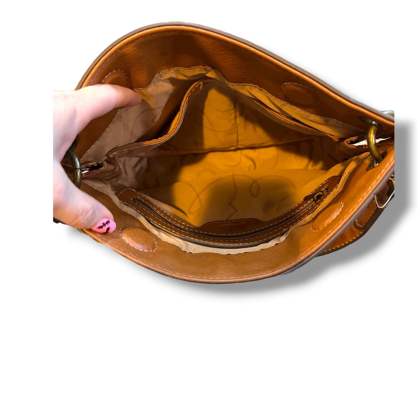 Justin Boots Western Brown Crossbody Purse