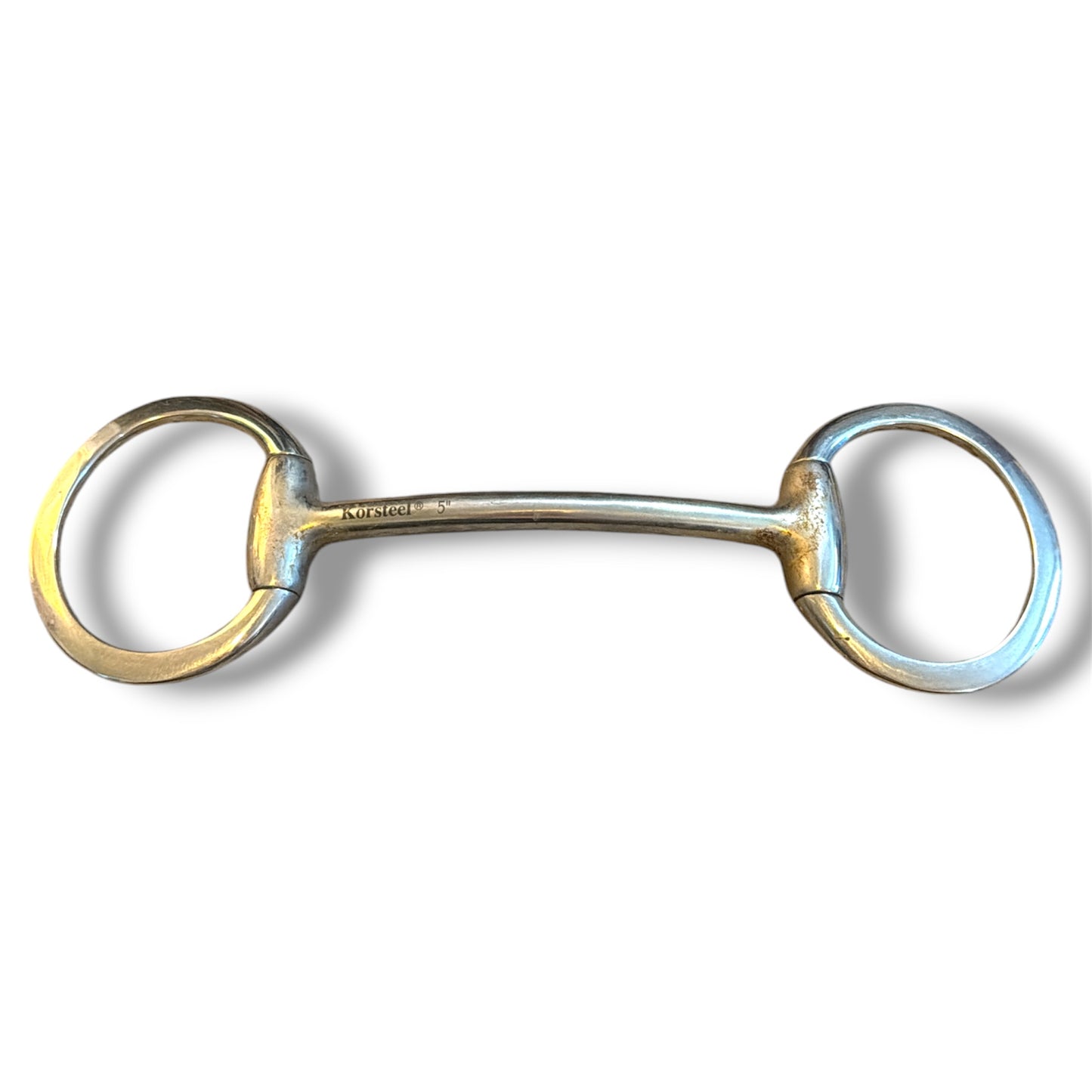 Used Korsteel Mullen Mouth Eggbutt Snaffle – 5” Mouth