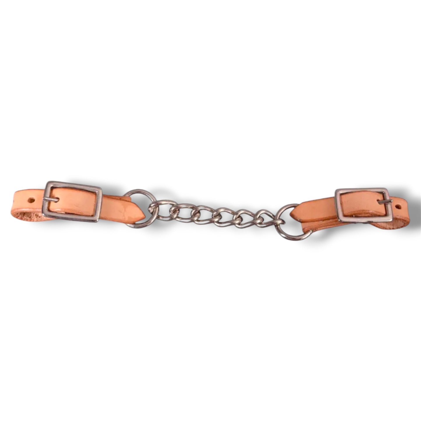 Harness Leather Curb Chain
