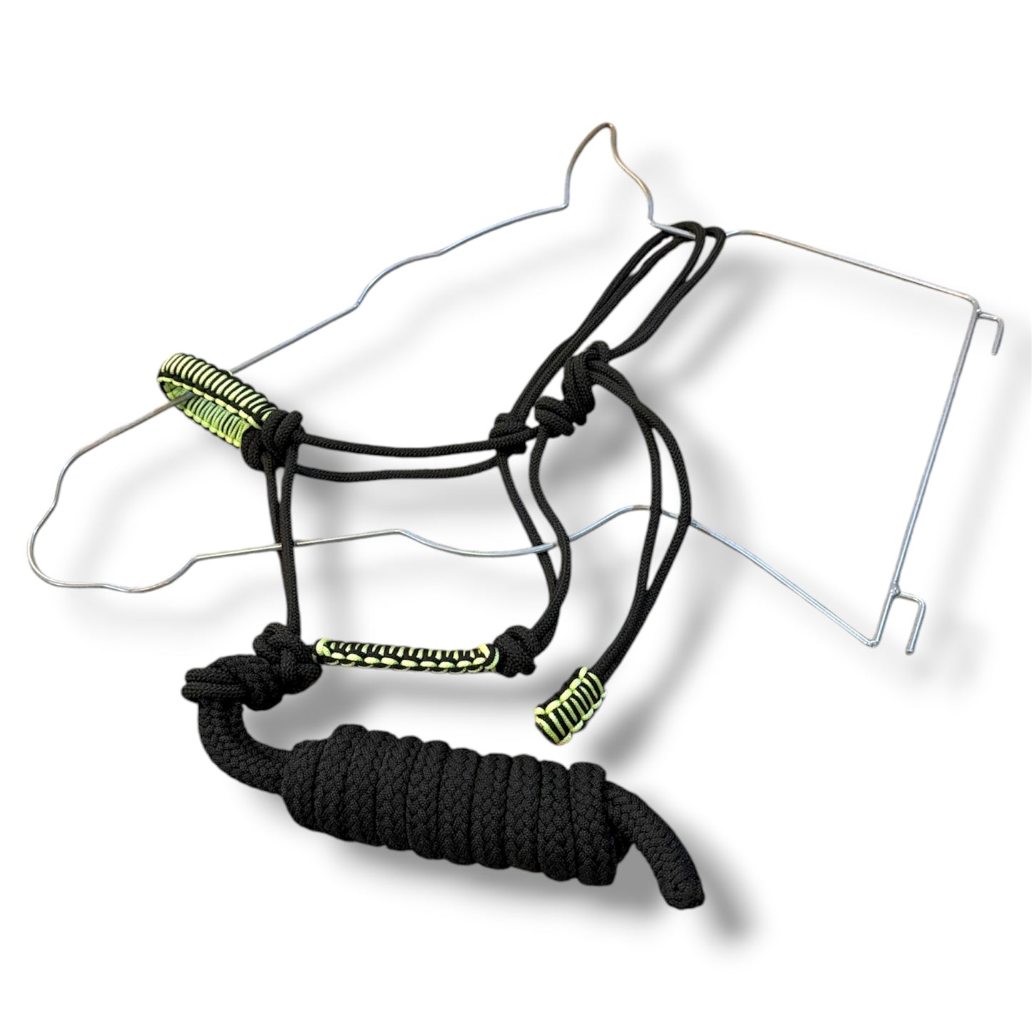 Wrapped Noseband Rope Halter and Lead Set