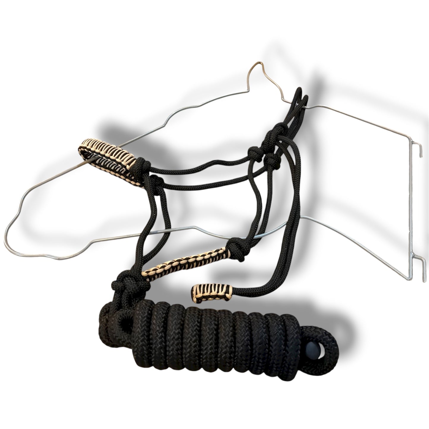 Wrapped Noseband Rope Halter and Lead Set