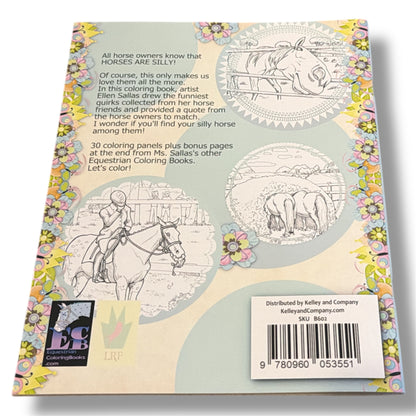 Horses Being Silly Coloring Book by Ellen C. Maze Sallas