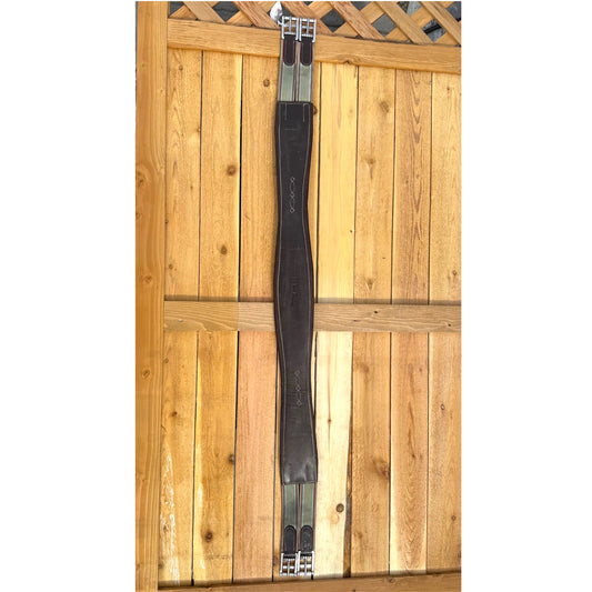 Used M. Toulouse Shaped Leather Girth Size 48”