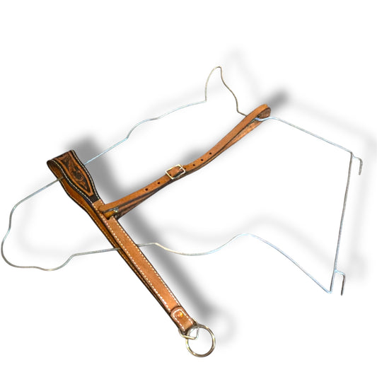 Used Leather Tiedown Noseband