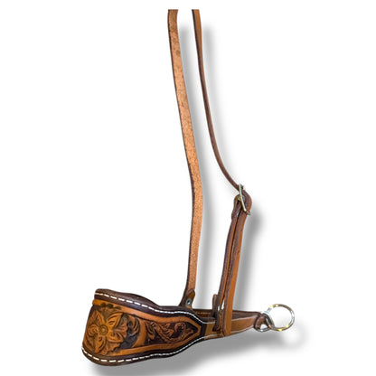 Used Leather Tiedown Noseband