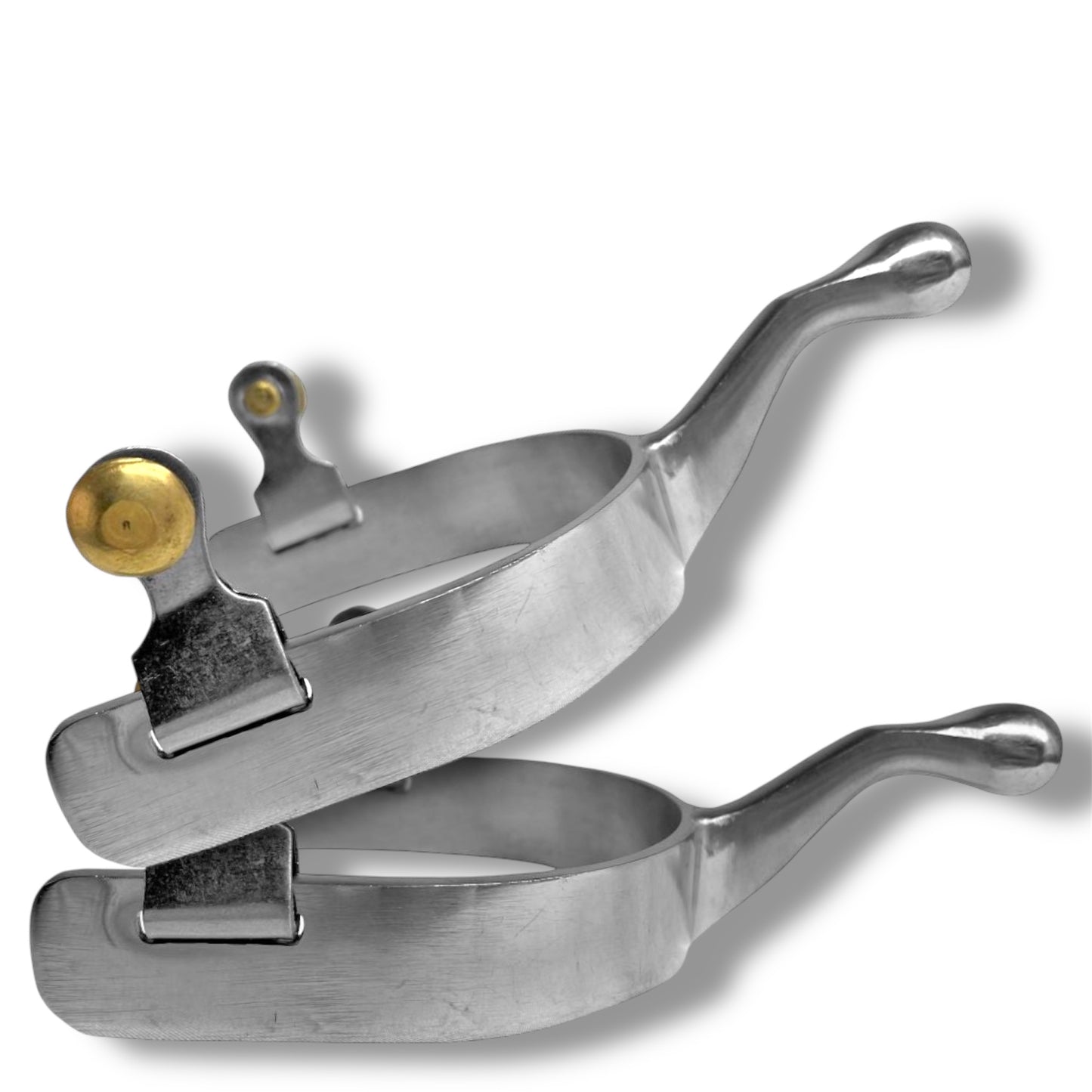 Wide Stainless Steel Bumper Spurs