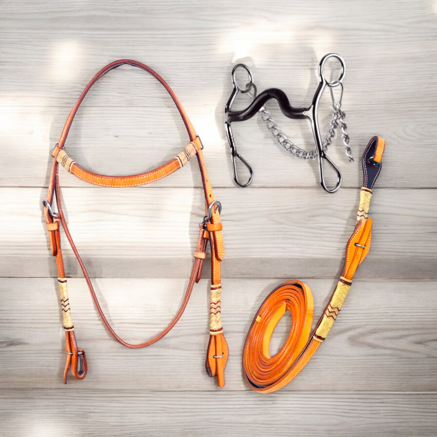 Random Draw - Western Headstall - Bit Set