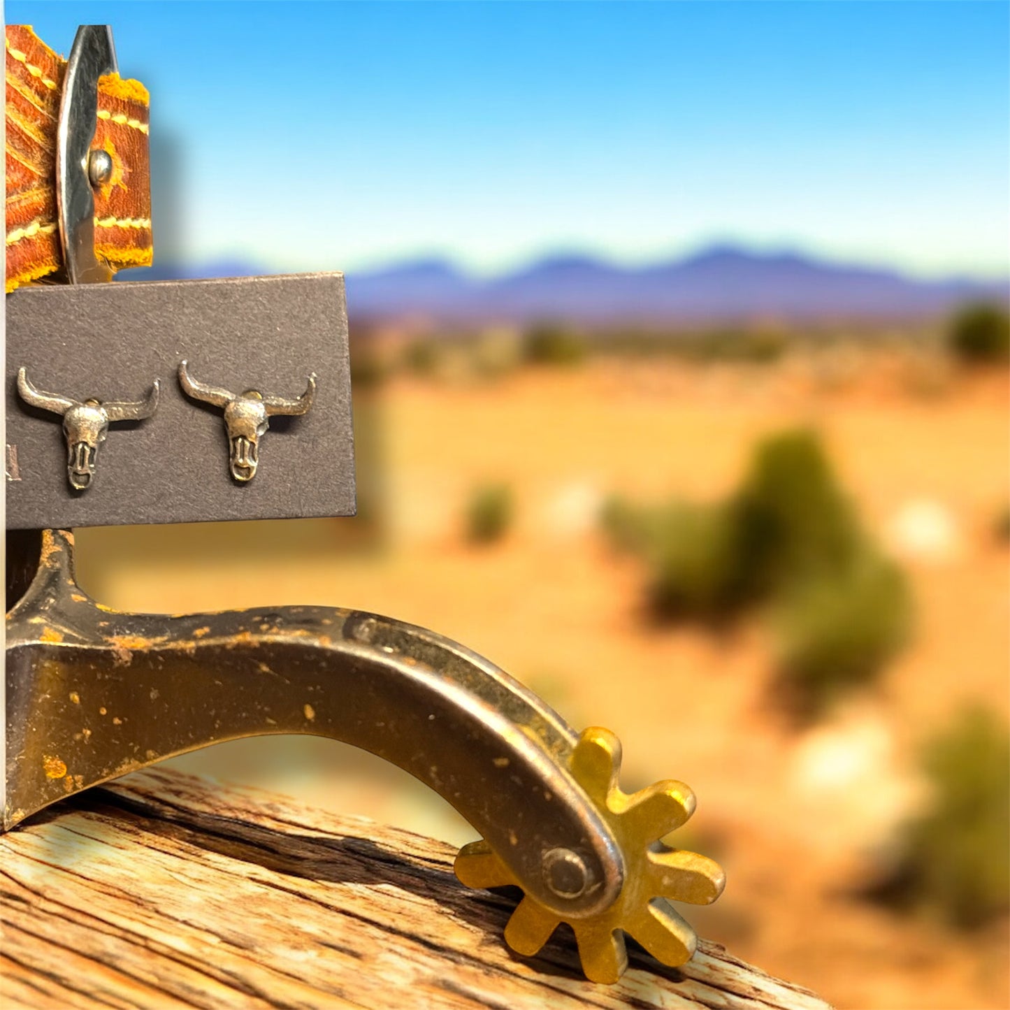 Faux Stud Earrings – Western & Native Inspired